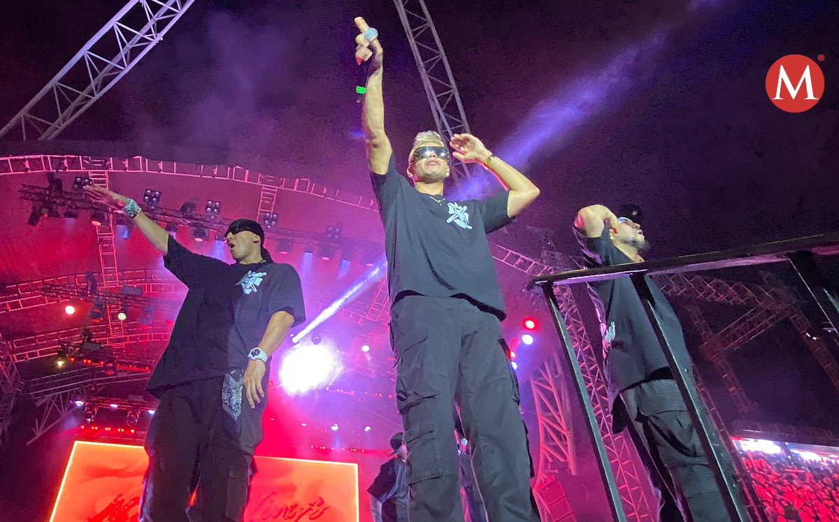 Kumbia Kings se presenta en feria Tamaulipas 2023. Foto: Antonio Hernández