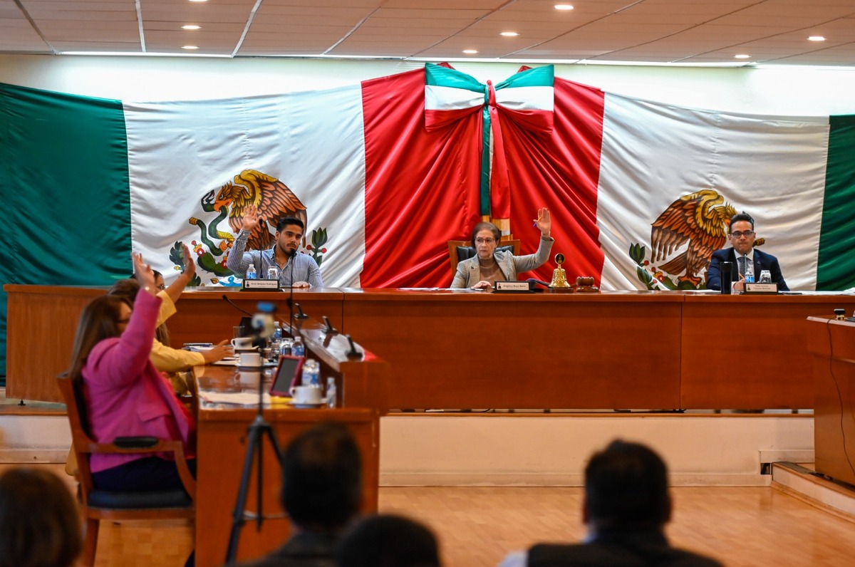 Sesión de cabildo en Naucalpan.| (Especial)