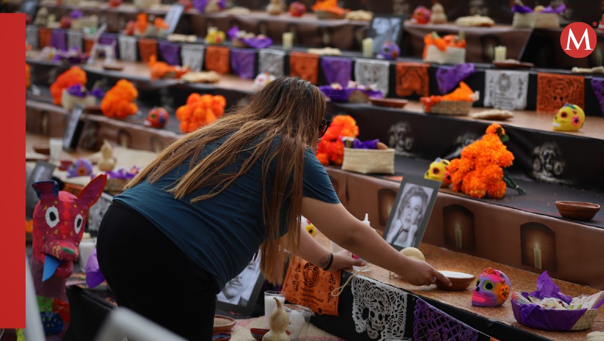 Altar de muertos en Nuevo León | Foto: Jorge López