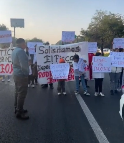 Bloqueo de la autiopista México-Querétaro.| (Especial)