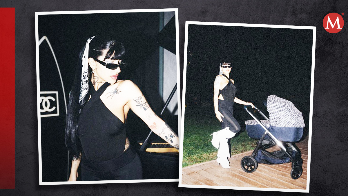 Cazzu presume nuevas fotos de ella y su bebé
