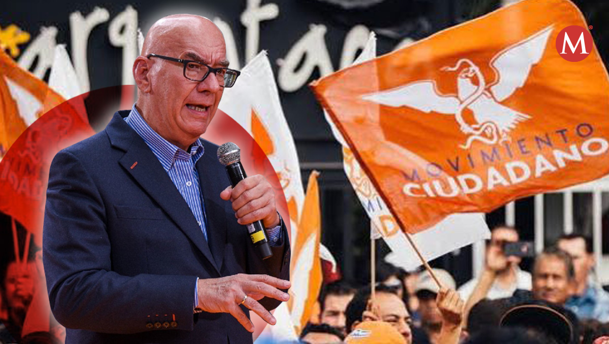Dante Delgado y MC no han definido un candidato presidencial para 2024 | Diseño por Mauricio Ledesma
