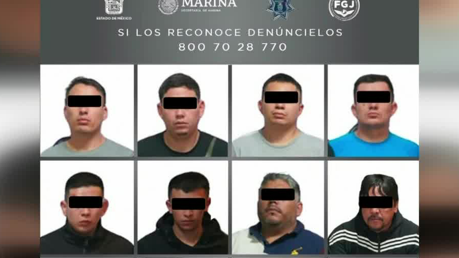 Detienen a 12 personas por robo a casa habitación en Atizapán de Zaragoza