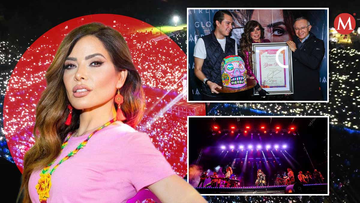 Gloria Trevi en la Feria del Alfeñique en Toluca. | (Especiales)