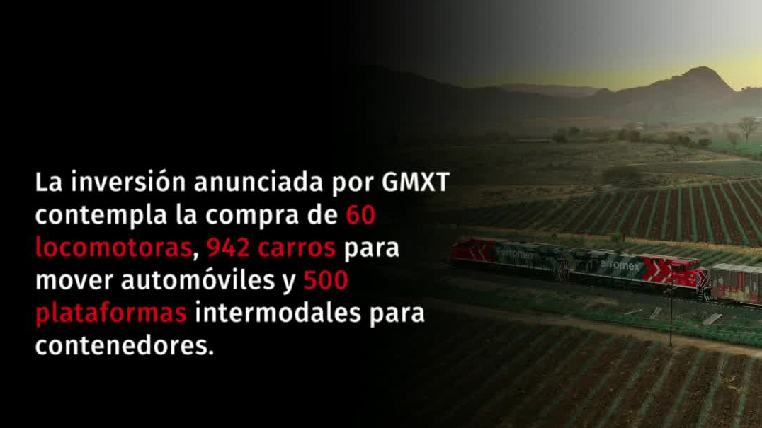 GMXT invertirá el próximo año más de 10 mil mdp en infraestructura ferroviaria
