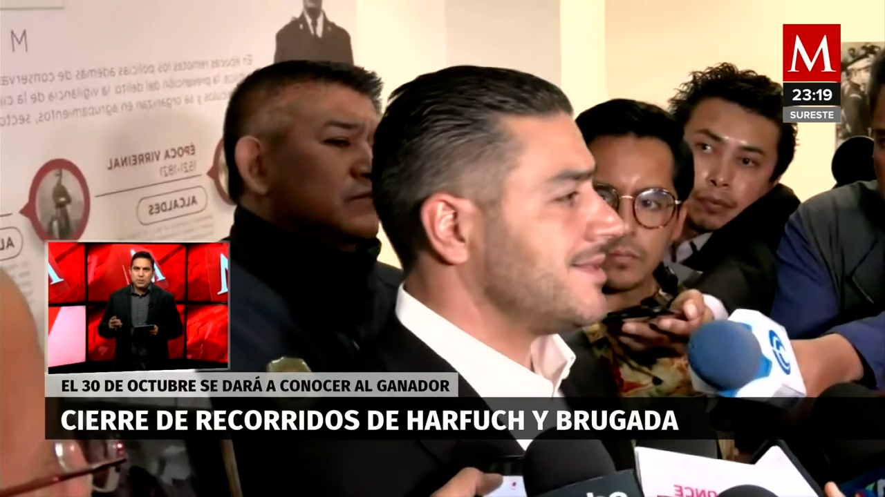 Harfuch encabeza una cruzada de actos en la recta final de la campaña en Brugada