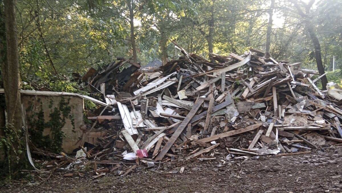 La casa fue demolida por completo | AP