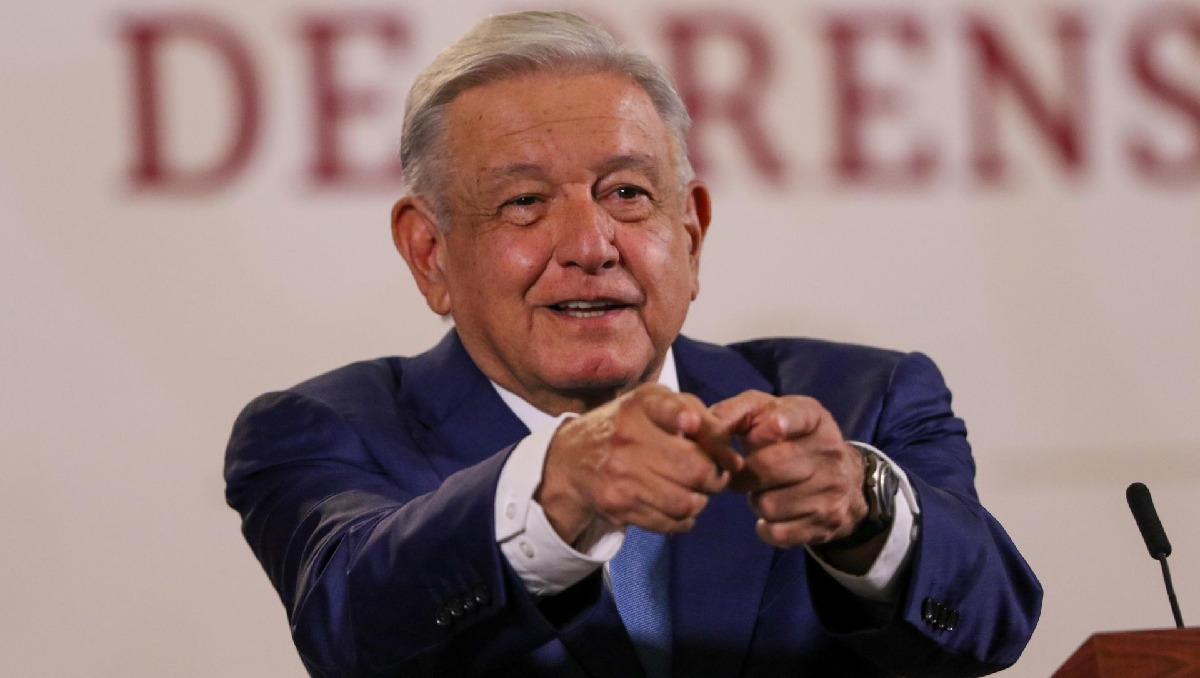 El Presidente hoy en su conferencia mañanera en Palacio Nacional. | Cuartoscuro