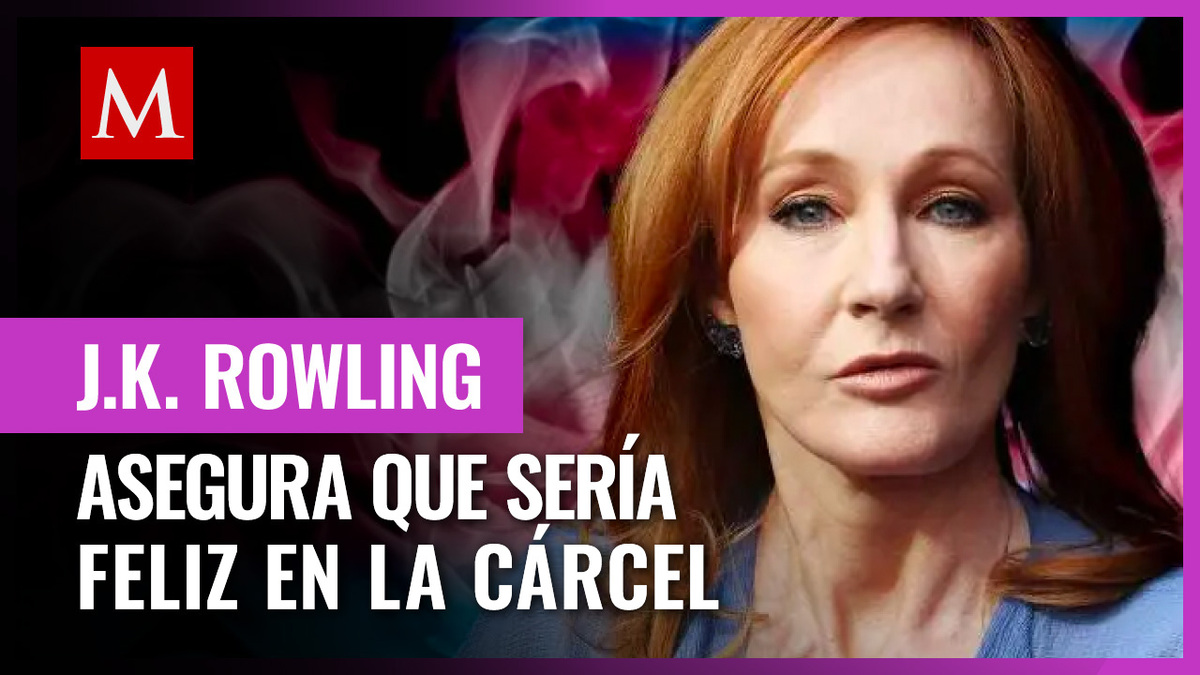 J.K. Rowling asegura que iría "feliz a la cárcel" por sus declaraciones en contra de las mujeres trans