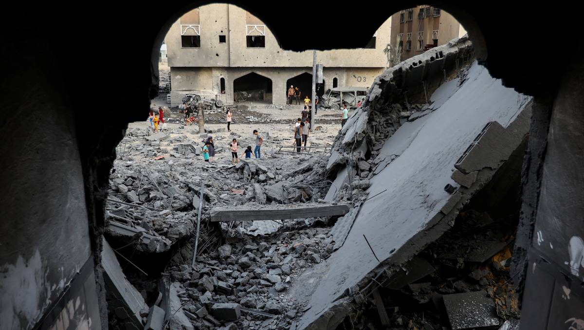 Ruinas en Gaza luego de un bombardeo israelí | Reuters