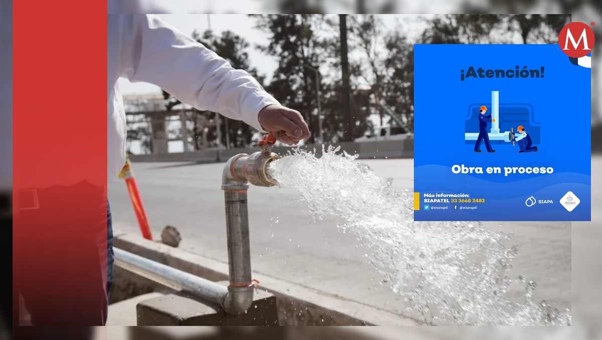 Anuncian corte de agua en Zapopan por obras en Periférico (Cortesía y X @siapagdl)