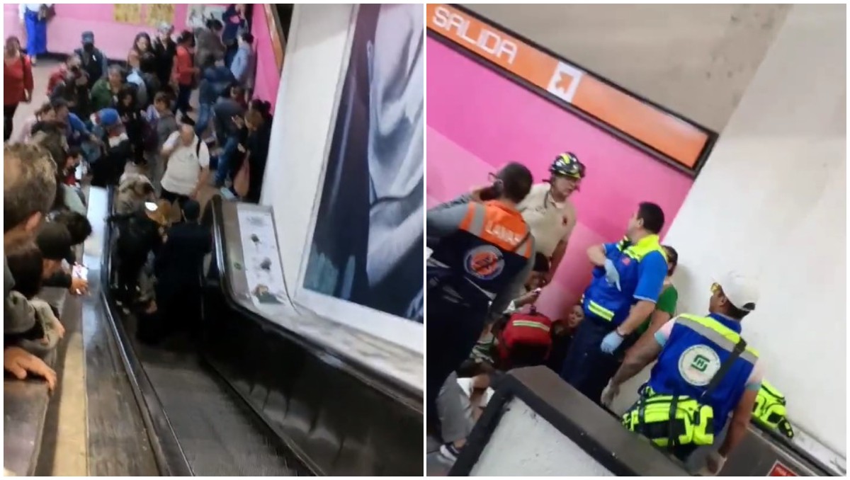 Fallan escaleras eléctricas en Metro Polanco | Especial