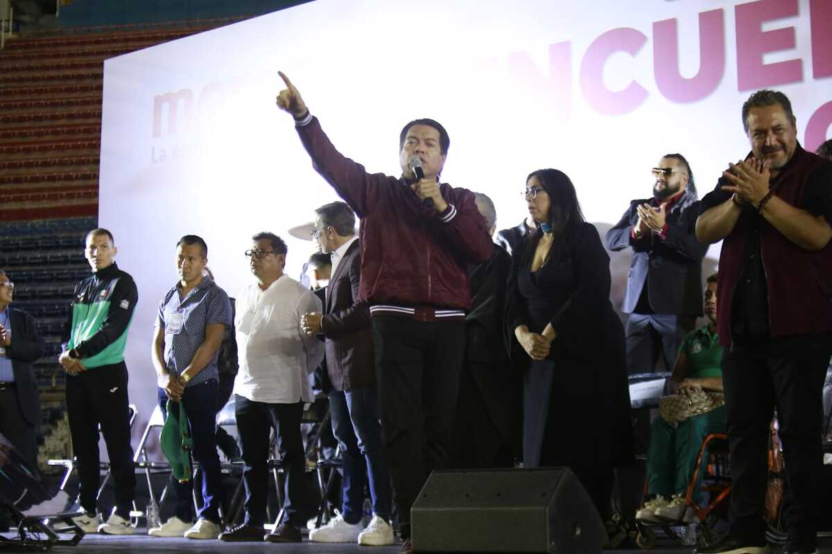 Mario Delgado, dirigente nacional de Morena. (Juan Carlos Bautista)