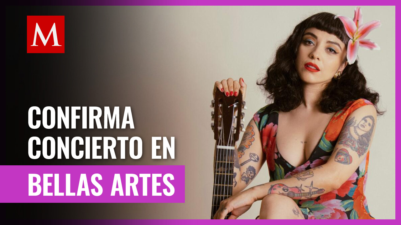 Mon Laferte ofrecerá concierto en el Palacio de Bellas Artes