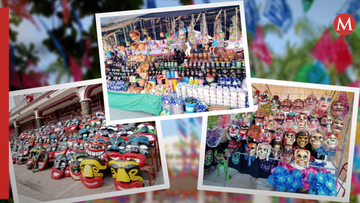 Por Día de Muertos instalan puestos en mercados del norte de Veracruz