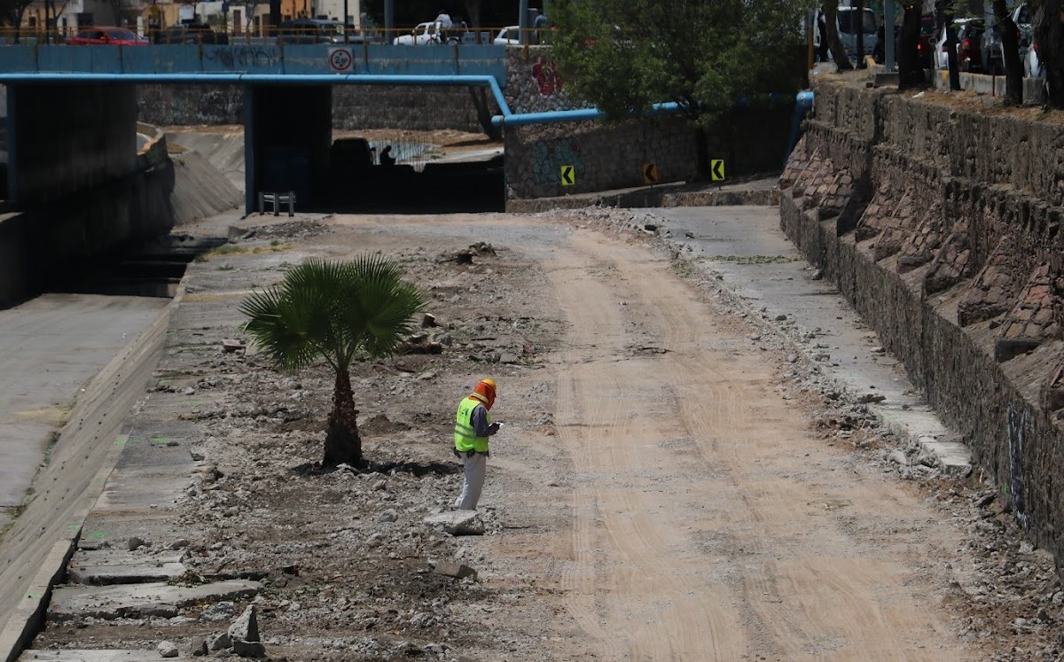 Obra de modernización del Malecón del Río en León van al 39% de avance. Foto: Dany Bejar