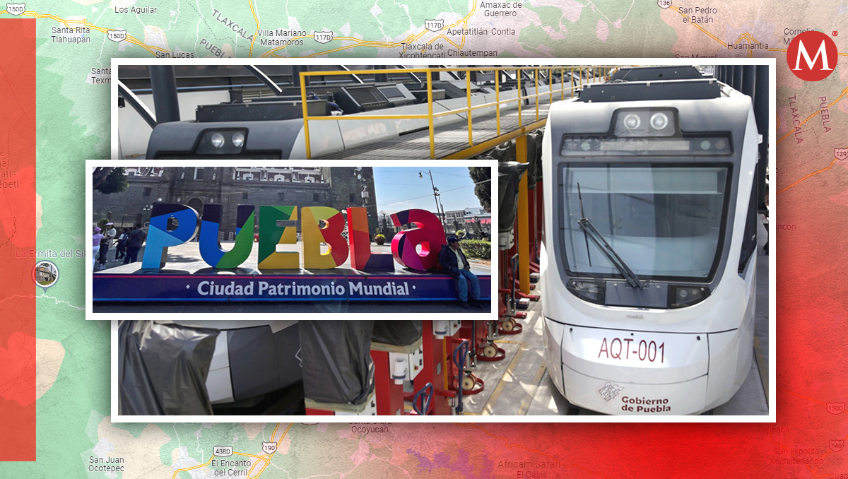 Proyectan construcción de tren turístico Puebla-Tlaxcala para 2031 | Agencia Enfoque | Diseño Milenio