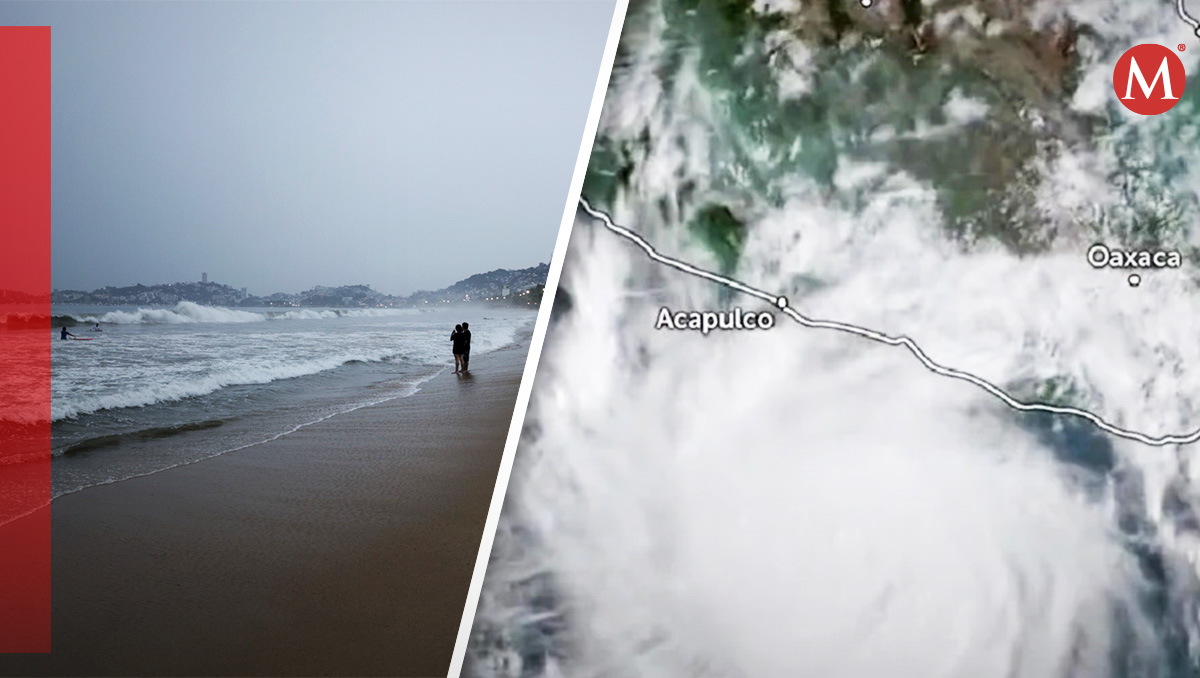 Así puedes ver el huracán Otis desde el espacio | Foto: Especial / Diseño: Óscar Ávila