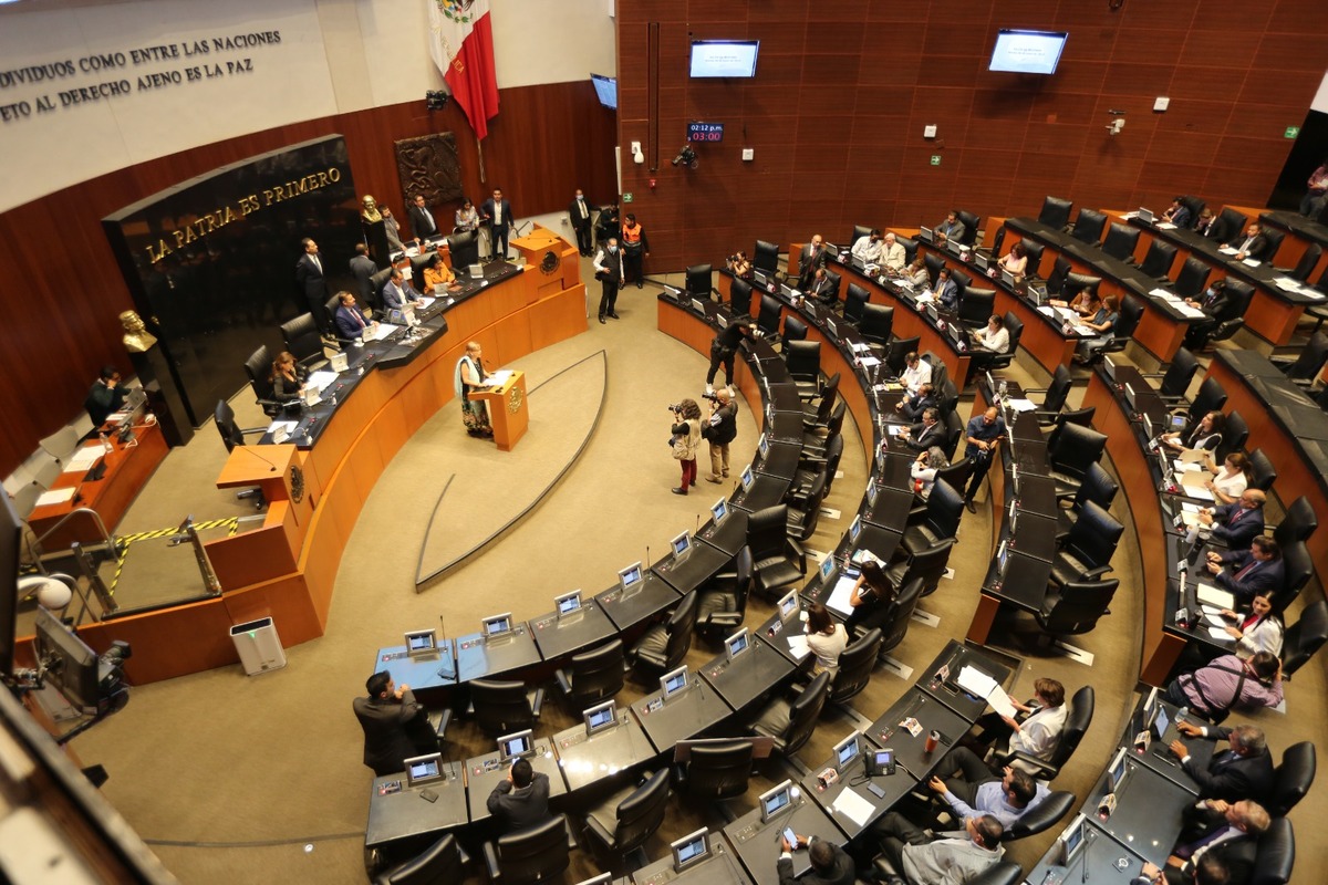 Senadores discuten en pleno la eliminación de fideicomisos del PJF | Foto: Jorge Carballo | Archivo