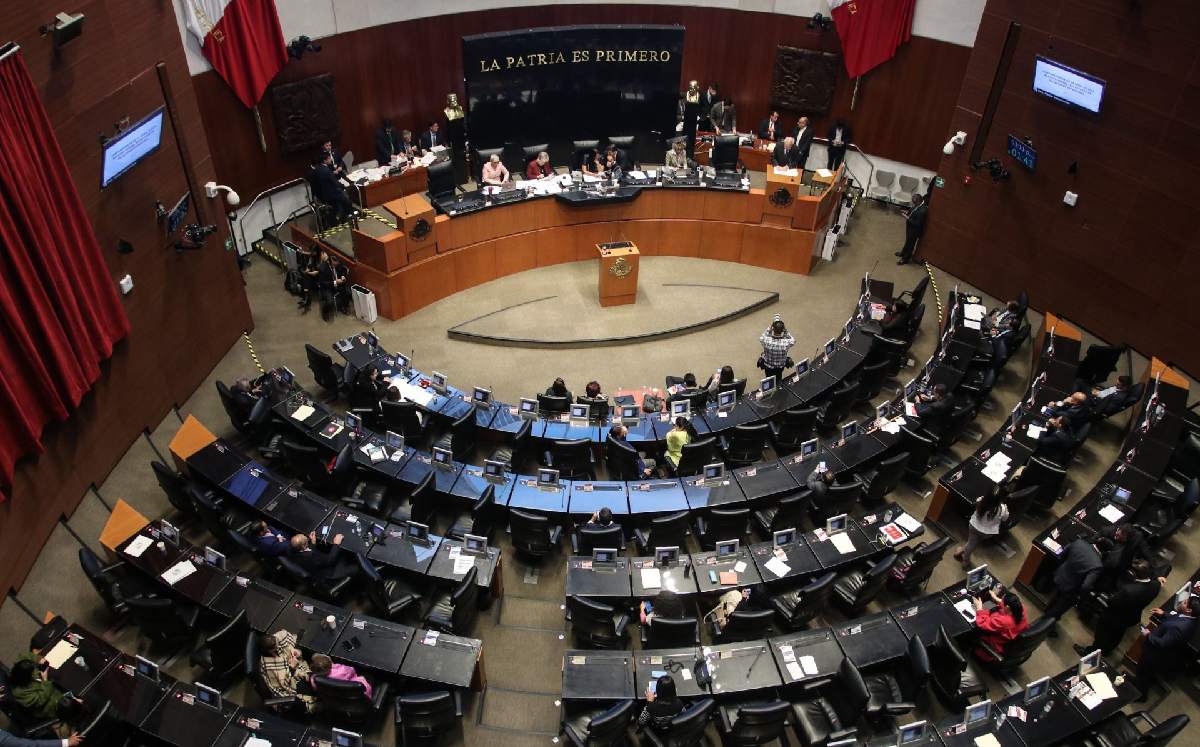 Sesión del pleno de la Cámara de Senadores. | Cuartoscuro
