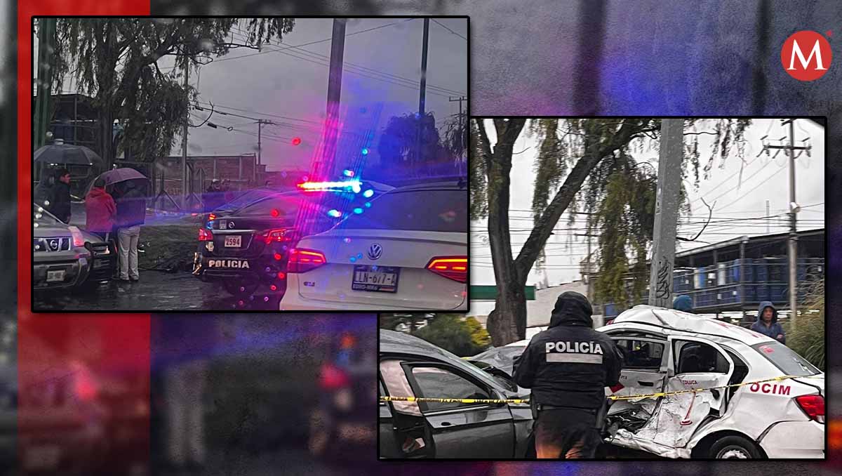 El accidente ocurrió en Calzada del Pacífico | (Diseño: Milenio)