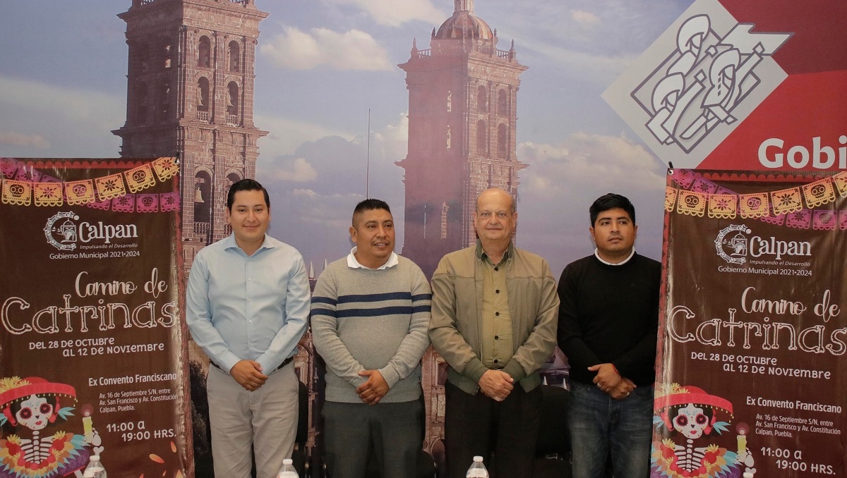 Anuncian 'Camino de Catrinas' por Día de Muertos en Calpan, Puebla | Agencia Enfoque