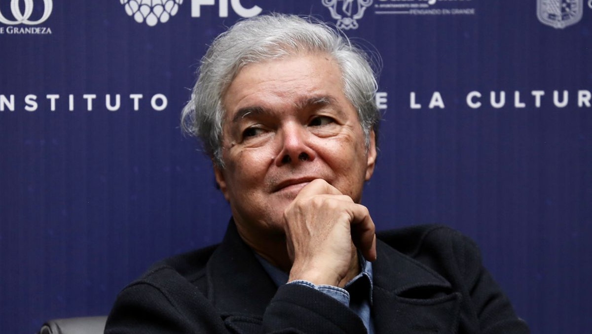 Arturo Márquez durante conferencia de prensa en Festival Internacional Cervantino / Ariel Ojeda