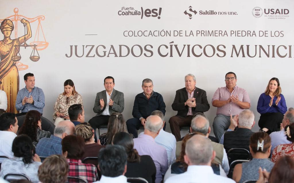colocación de la primera piedra de los Juzgados Cívicos Municipales. | Especial