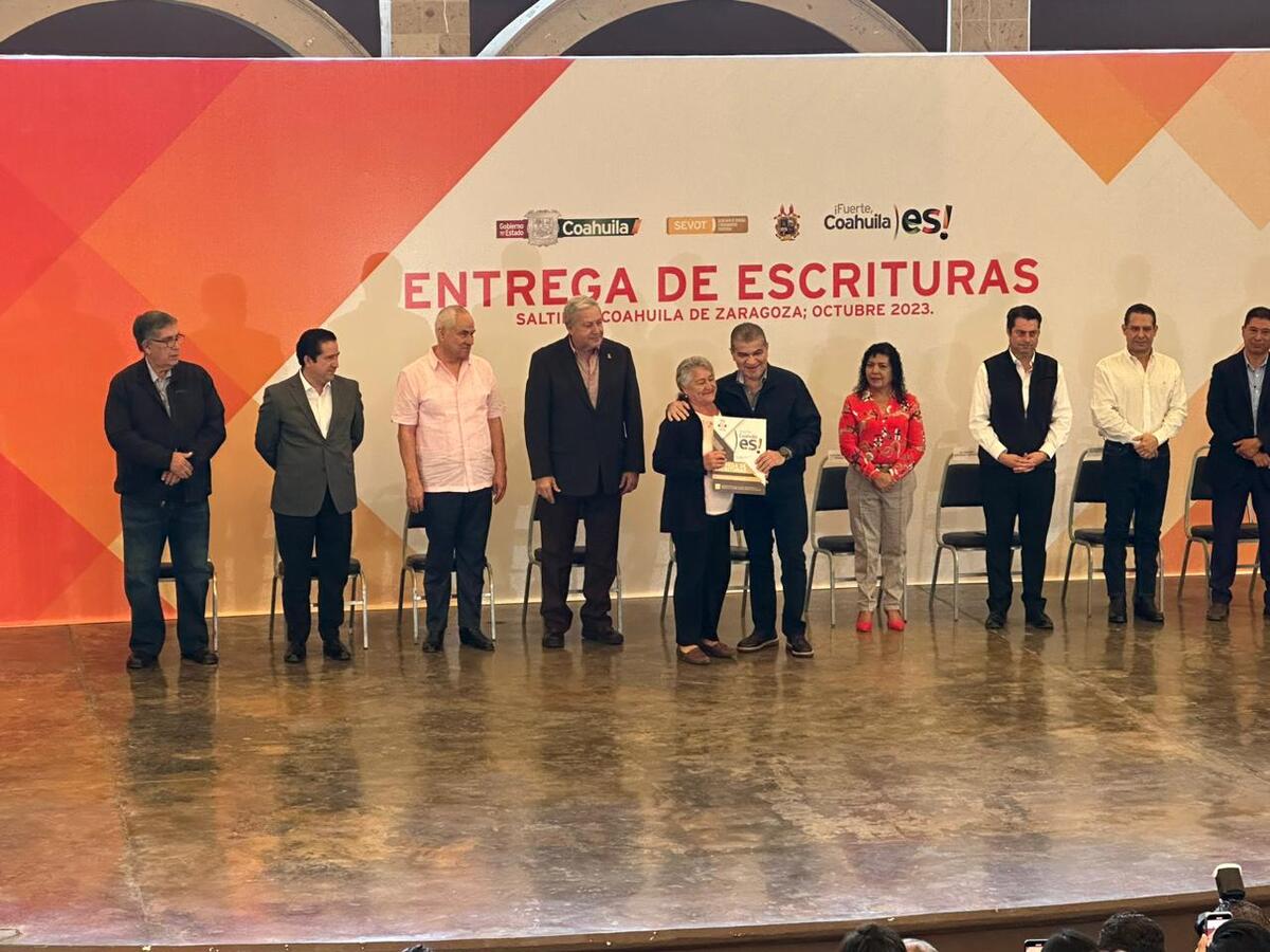 En lo que fue casi seis años, más de 113 mil escrituras fueron entregadas. | Especial