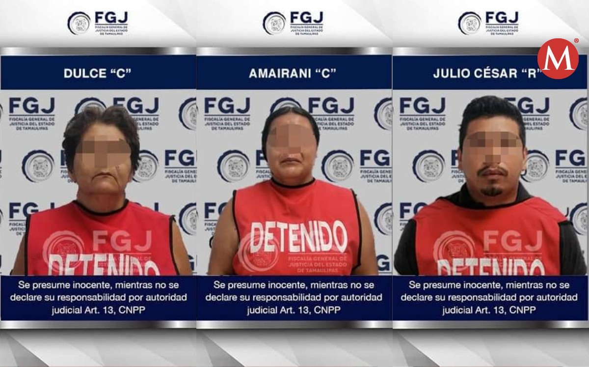 El Mante: detienen a maestra, su hija y yerno por abuso sexual a menor