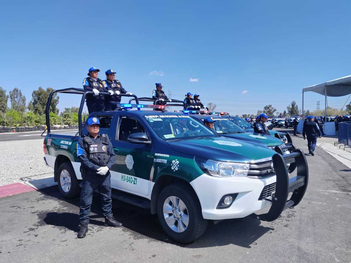 Patrulla de la Policía Auxiliar de CdMx.| Especial