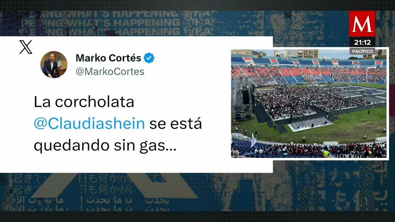 Reacciones de la oposición tras el controvertido evento de Claudia Sheinbaum