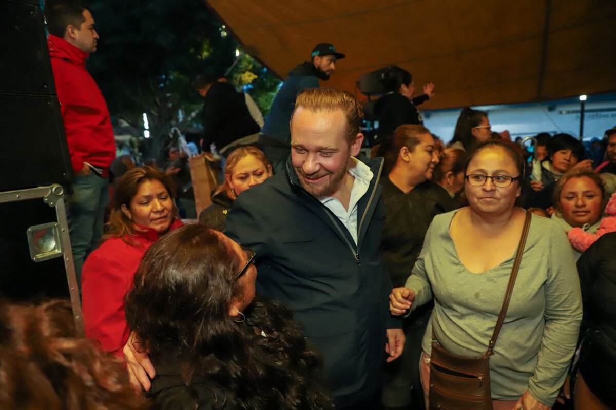 Santiago Taboada en Iztapalapa