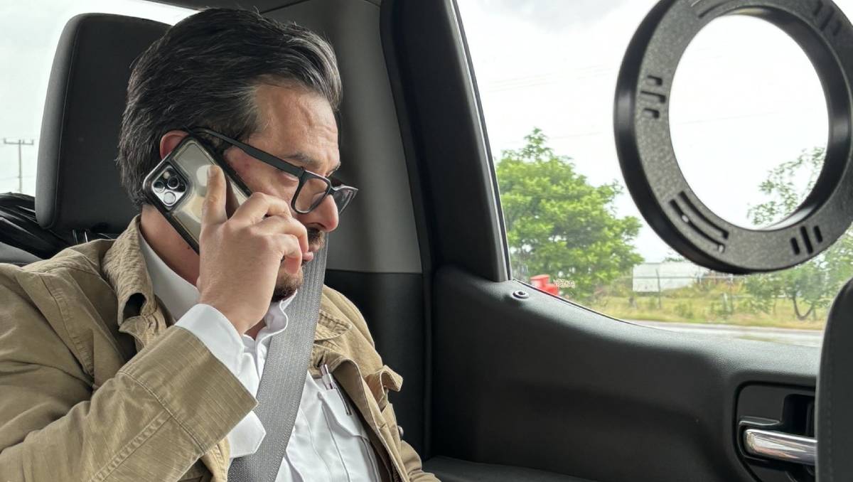 Zoé Robledo en su camino a Guerrero | X