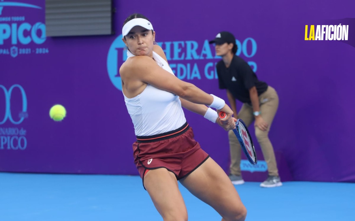 Avanza Caroline Dolehide a cuartos de final: Abierto de Tenis Tampico. Foto: Sergio Sánche<