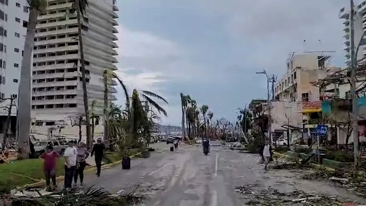 Balance de daños en hoteles de Acapulco ante paso de 'Otis' por Guerrero