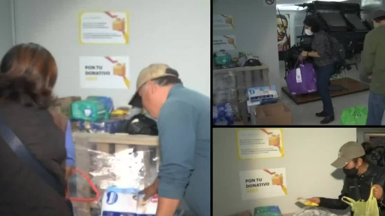 Comienzan a llegar víveres al centro de acopio de Fundación Multimedios para ayudar a Guerrero