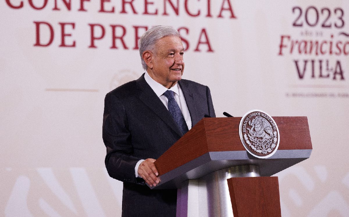 Conferencia mañanera del Presidente en Palacio Nacional del 26 de octubre. | Cortesía