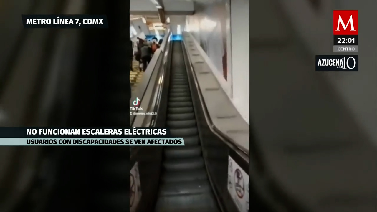 Denuncia adicional por falta de accesibilidad en la Línea 7 del Metro CdMx