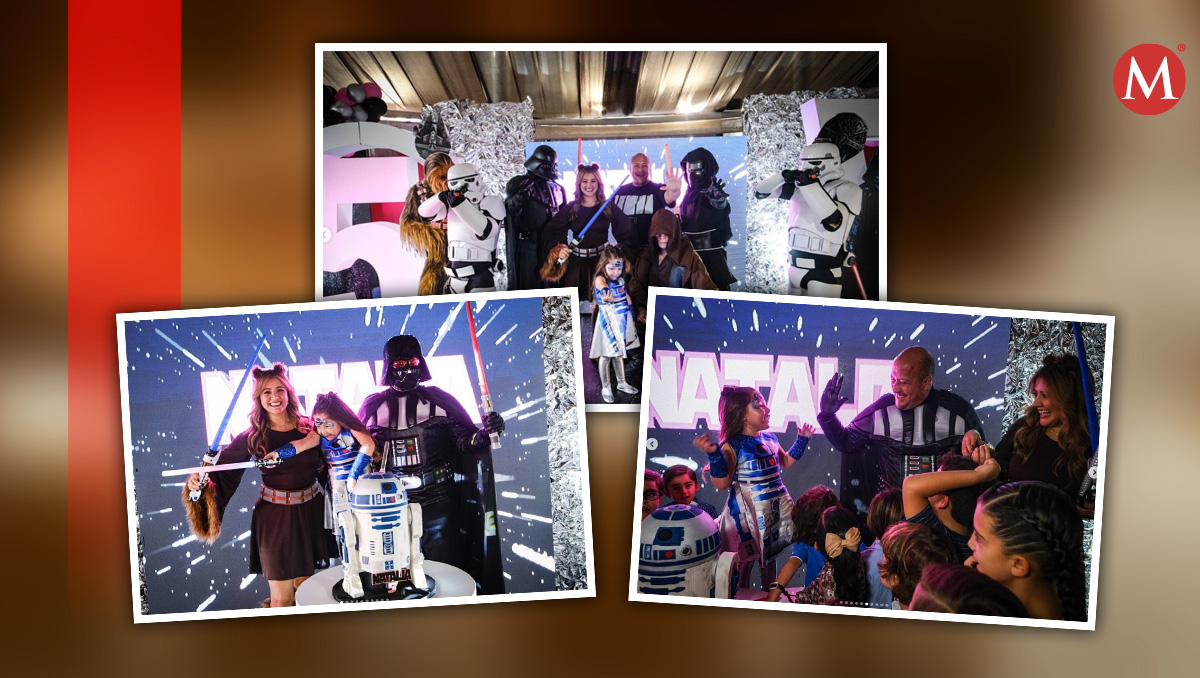 Enrique Alfaro se convirtió en el mismísimo Darth Vader. (Especial)