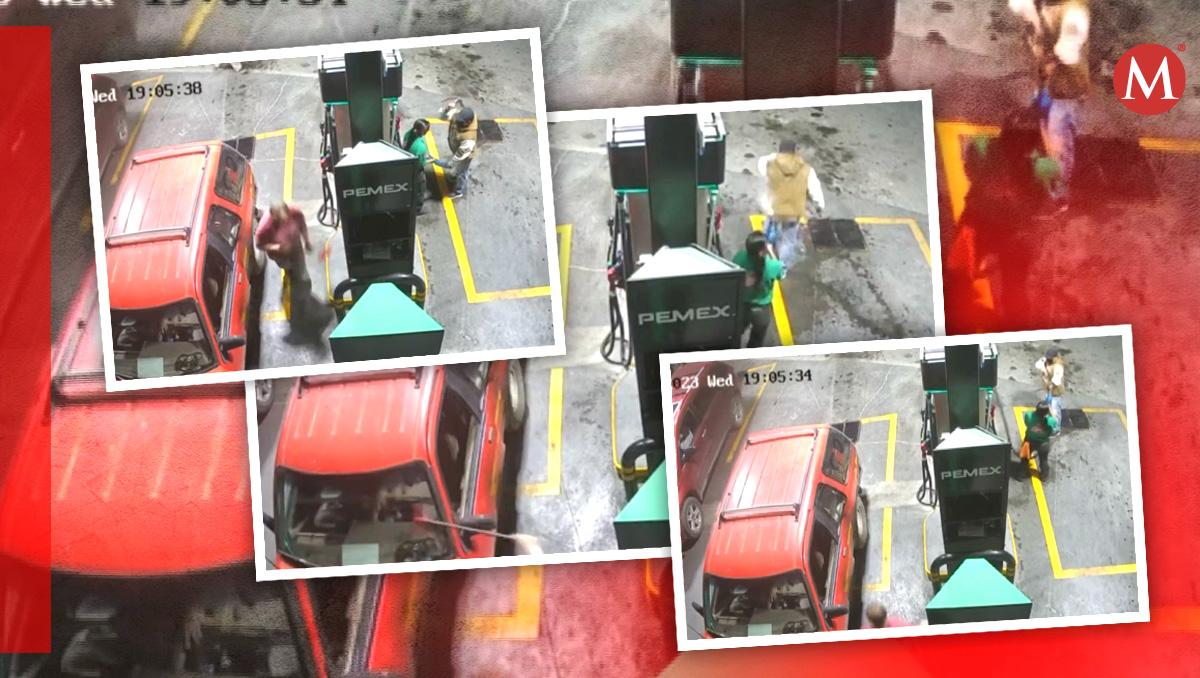 Este momento quedó captado por las cámaras de seguridad | Especial