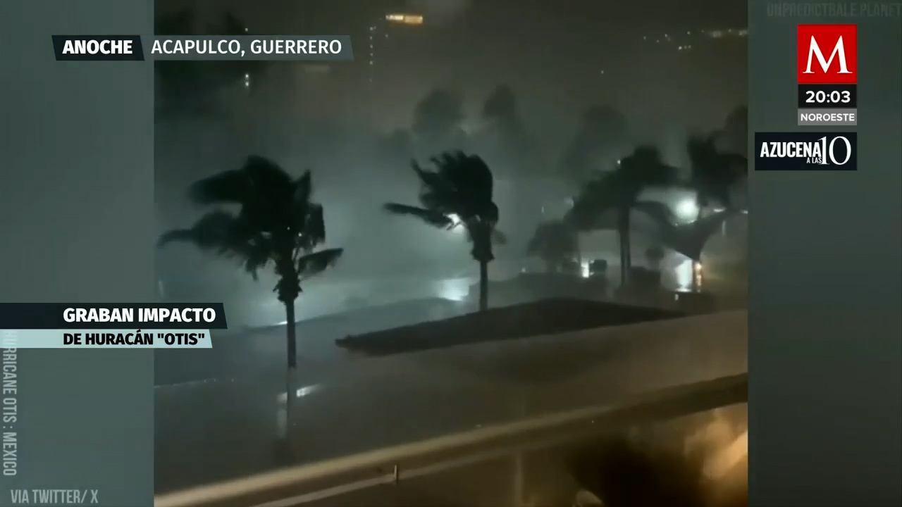 Impactantes imágenes de los estragos del huracán Otis en Guerrero