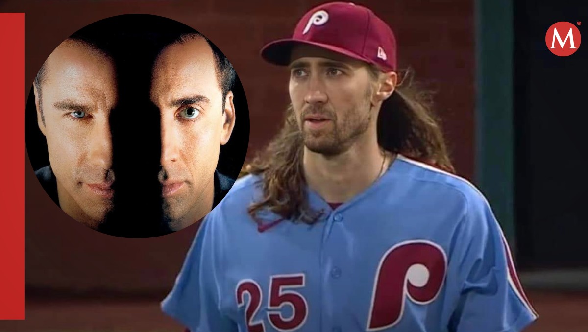Matt Strahm sorprende con gran parecido a Nicolas Cage y John Travolta