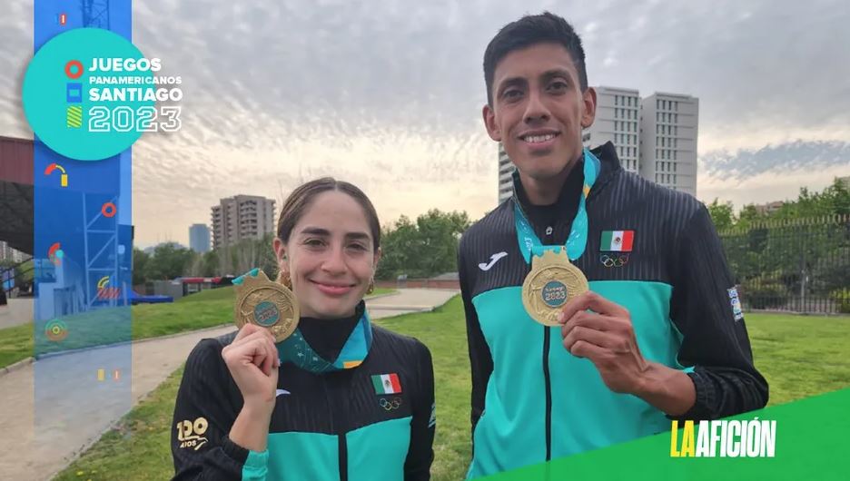 Tamara Vega y Manuel Padilla dan otro ORO a México en pentatlón moderno en Juegos Panamericanos 2023