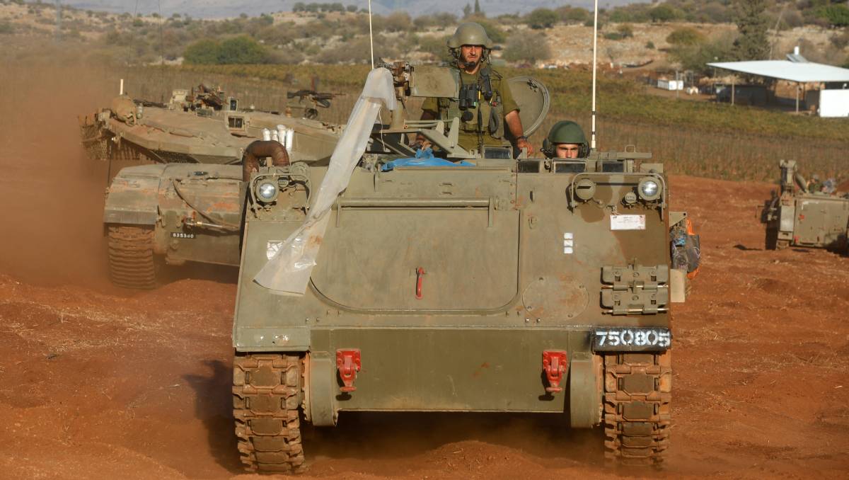 Tanque del Ejército israelí cerca de la Franja de Gaza | AFP