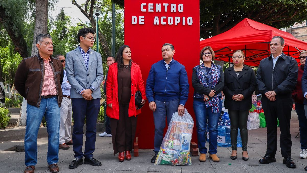 Tres centros de acopio fueron instalados en Tlalnepantla | (Especial)