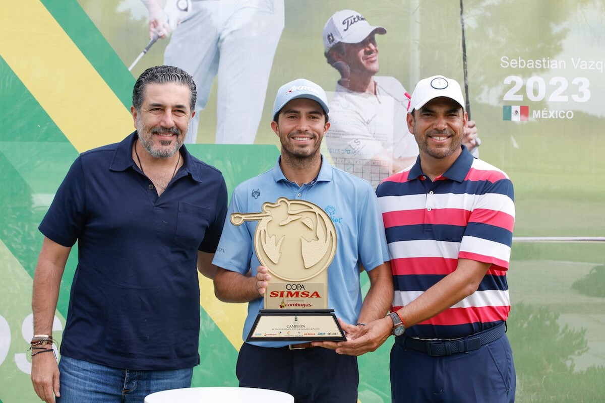 Álvaro Ortiz se alzó con la victoria en la Copa SIMSA. (Cortesía).