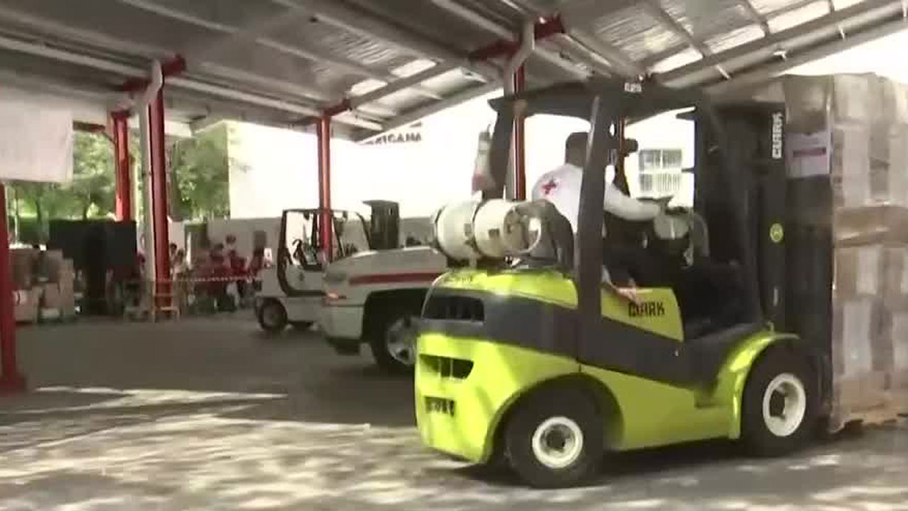 Apoyo a damnificados de Guerrero a través de la Cruz Roja Mexicana