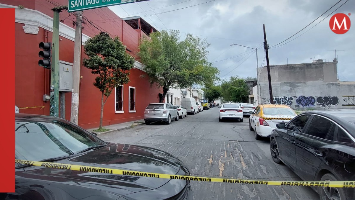 Ataque a balazos en Monterrey. Foto: Especial