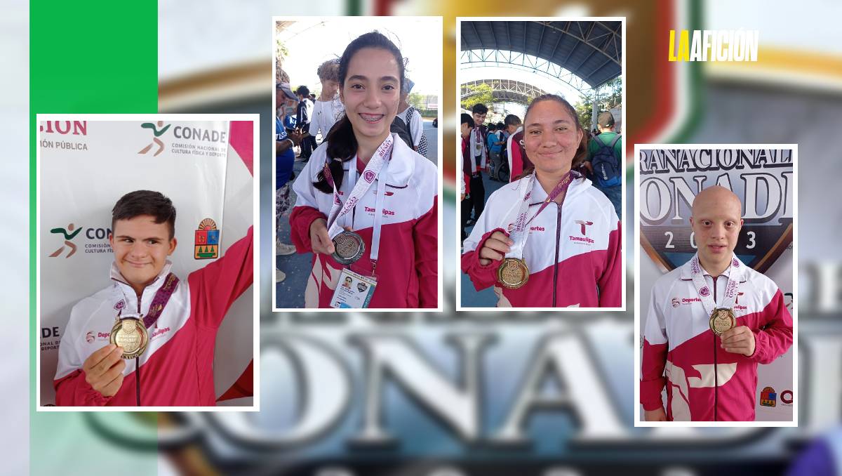 Deportistas de Tamaulipas triunfan en Paranacionales Conade 2023.